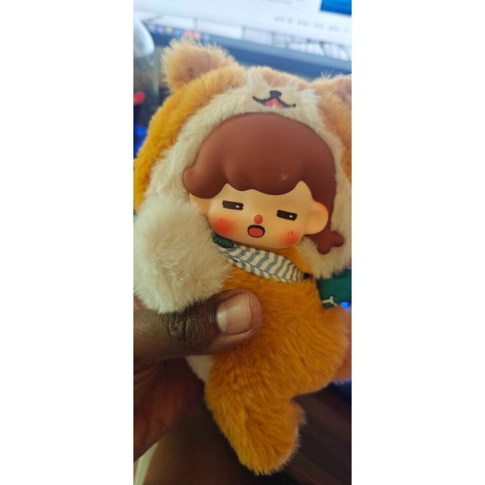 Fluffy Dreamer Crossbody Plush - Shiba Puppy